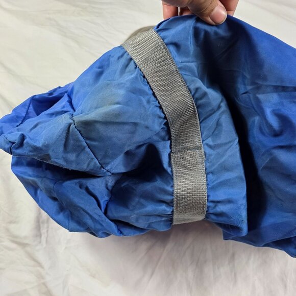 Bags USA Blue Duffel Gym Bag Large Lightweight Durable Travel Gym Casual Outdoor - Picture 4 of 10